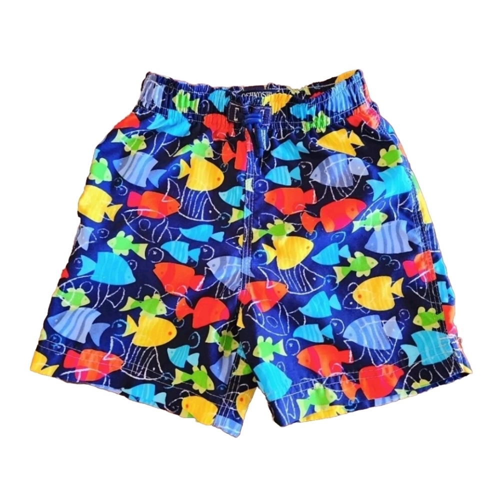 OshKosh B'gosh swim trunks Size 24 months Colors blue red yellow green